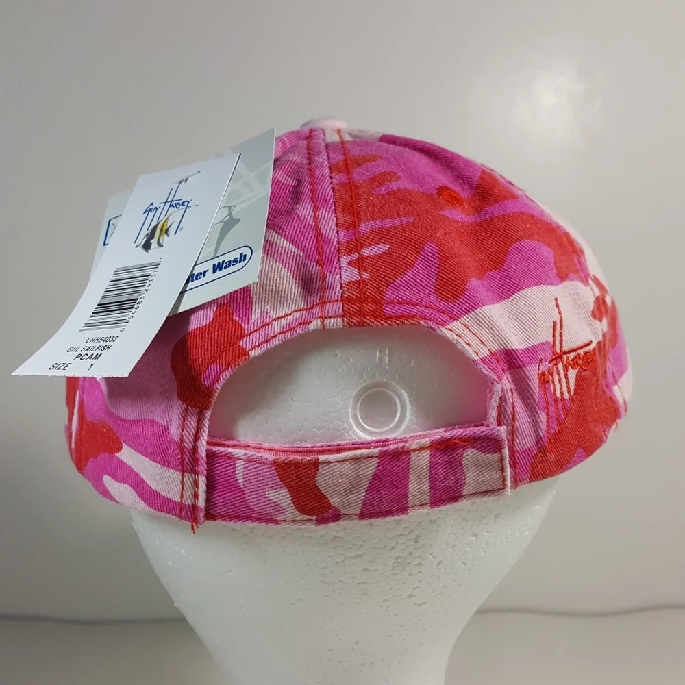 Guy Harvey Women's Pink Camouflage Adjustable Stra